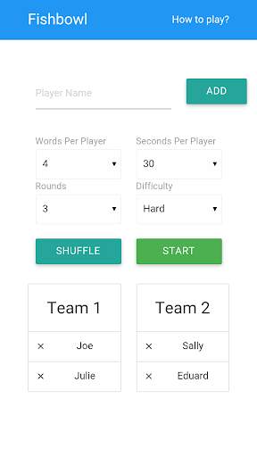 The Fishbowl Game screenshot 1