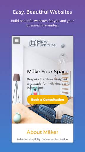 Strikingly - Build Websites from Your Phone скриншот 1