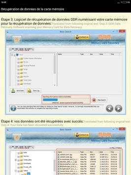 Récupération de données de la carte mémoire Help 13 تصوير الشاشة