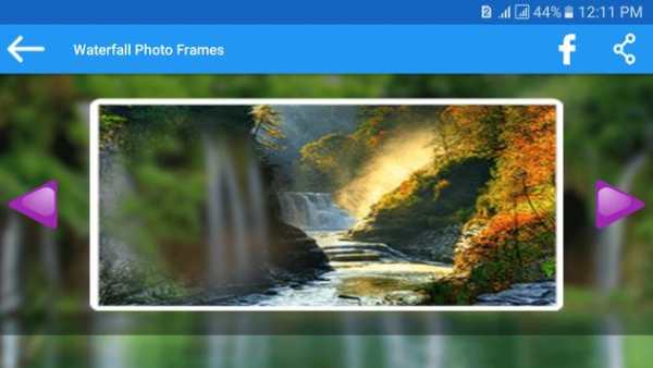 Waterfall Photo Frames screenshot 2