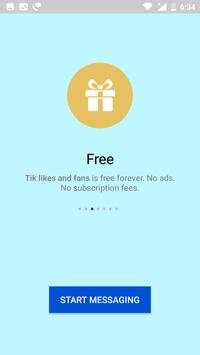 Tik likes and fans 3 تصوير الشاشة