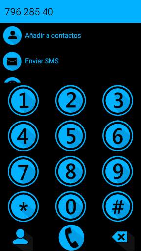 THEME MATERIAL M BLU2 EXDIALER screenshot 3