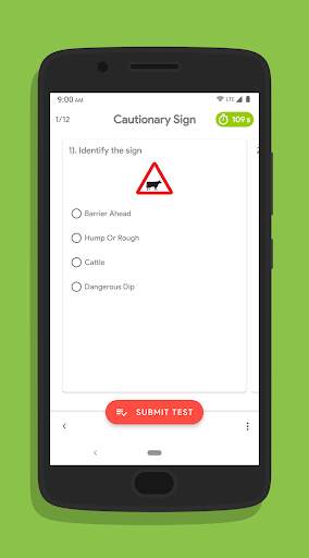 Traffic Sign Learning/Quiz скриншот 5