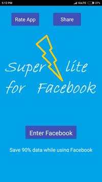 Super Lite for Facebook screenshot 2