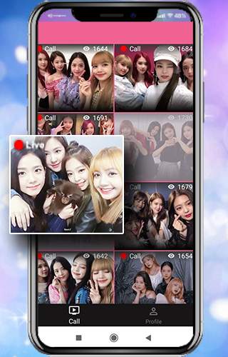 Blackpink Call Me - Call With  screenshot 2