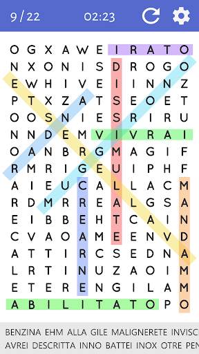 Parole Intrecciate Crucipuzzle screenshot 4