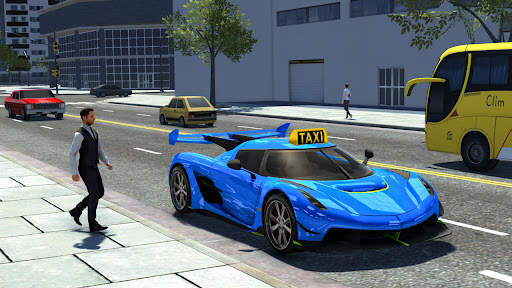 Taxi Driving Game 3D Simulator screenshot 1