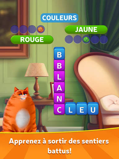 🔥Kitty Scramble: Jeu de recherche de mots screenshot 7