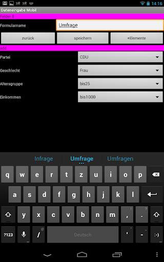 DEM - Dateneingabe Mobil screenshot 11