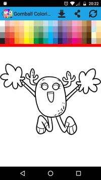 gom ball coloring game screenshot 2