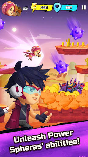 BoBoiBoy Galaxy Run: Fight Aliens to Defend Earth! screenshot 4