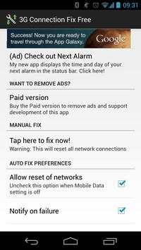 3G Connection Fix Free screenshot 1