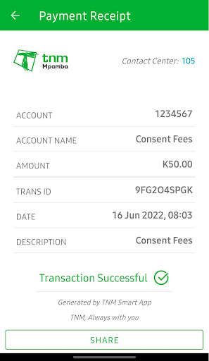 TNM Smart App 7 تصوير الشاشة