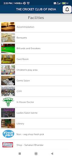 The Cricket Club Of India screenshot 2