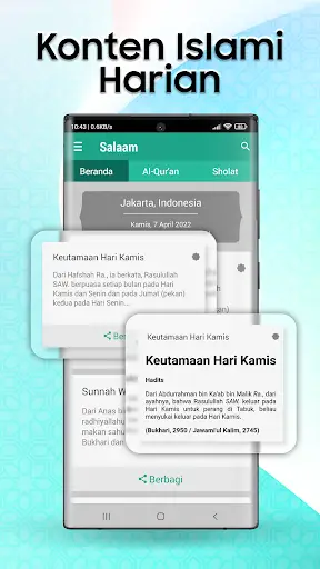 Salaam: Quran & Waktu Sholat screenshot 1