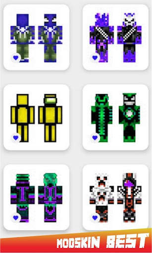 Character Skin Minecraft Map screenshot 2