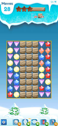 Frozen Match 3 - Candy Mania screenshot 5
