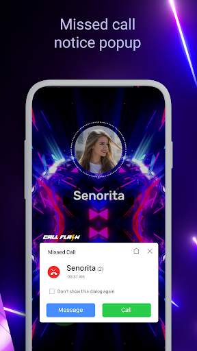 Call Screen Theme With Flashlight On Call screenshot 4