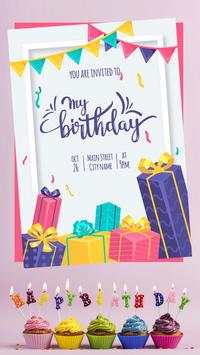 Birthday Invitation Card Maker screenshot 4
