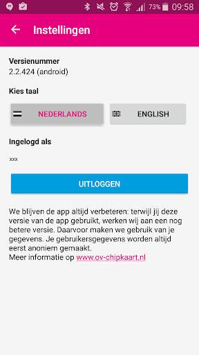 OV-chipkaart screenshot 4