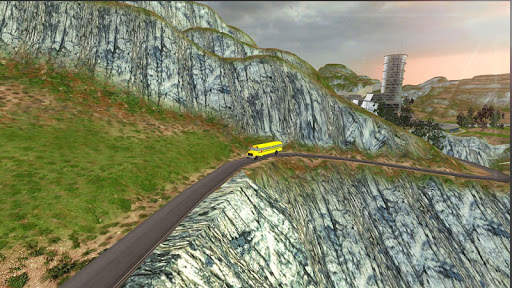 Mountain bus simulator game screenshot 1