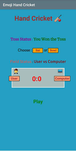 Emoji Hand Cricket screenshot 3