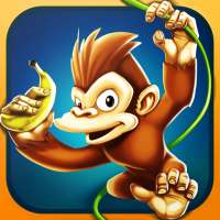 Super Monkey King Banana Ape logo