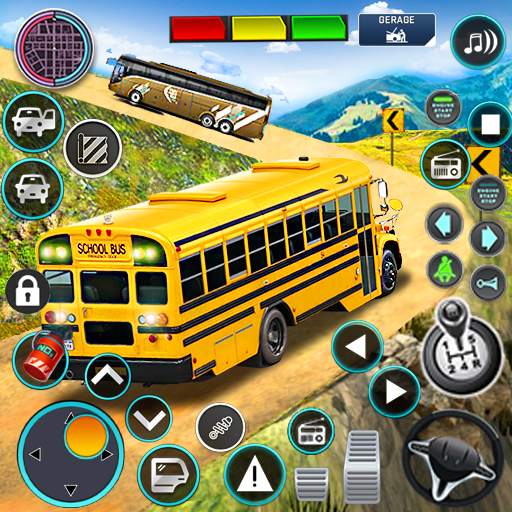 Offroad School Bus Driver Game 1.52