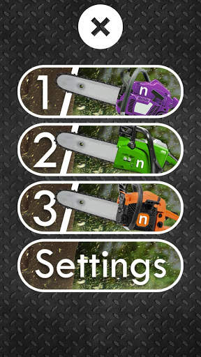 Simulator of chainsaw sounds screenshot 1