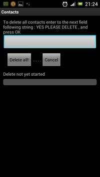 Import Contacts Export Contact screenshot 4
