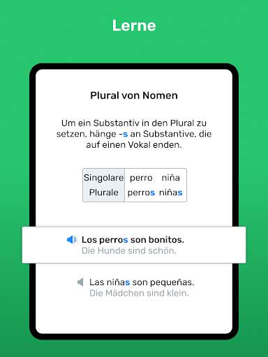 Wlingua - Lerne Spanisch screenshot 11