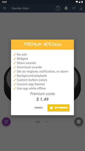 Slender Man Sound Button 17 تصوير الشاشة