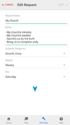 Pray Through Prayer List App screenshot 6