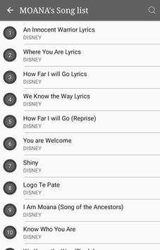 All DISNEY Album Songs Lyrics screenshot 3