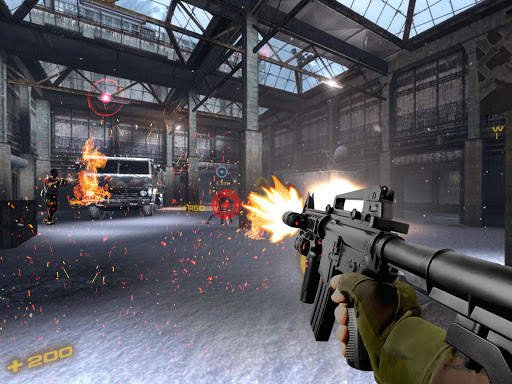 Arena sniper perempuan - 3D jungle hunt screenshot 3