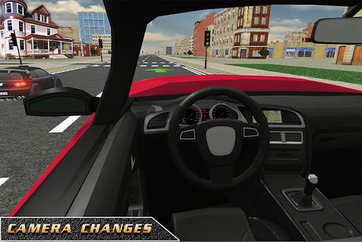 3D City School Driving Simulator screenshot 5