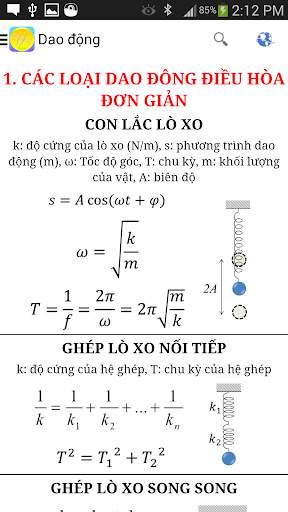 Công thức Lý Lite screenshot 2
