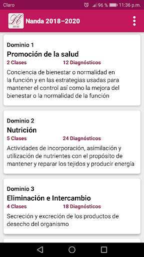 Diagnósticos de Enfermería screenshot 1
