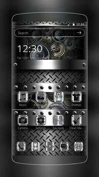 Silver metallic theme screenshot 1