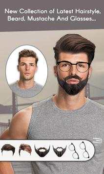 Man Face Editor: Hair Style, Beard, Mustache screenshot 4