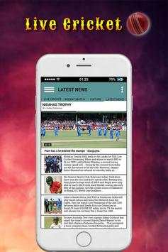 Live Cricket HD Live Streaming screenshot 2