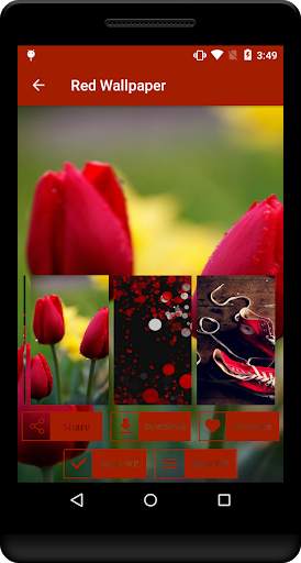 Red Wallpaper screenshot 7