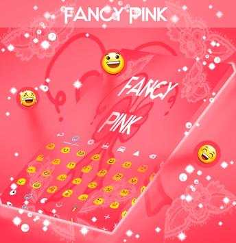 Fancy Pink Theme for Keyboard screenshot 2