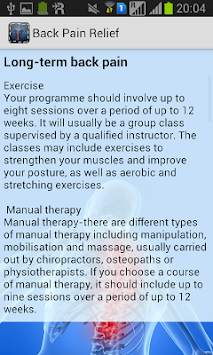 Back Pain Relief screenshot 3