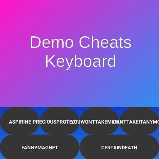 Cheats Keyboard Demo for Vice  2.2