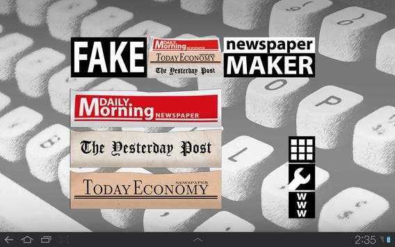 Fake Newspaper Maker Creator screenshot 7