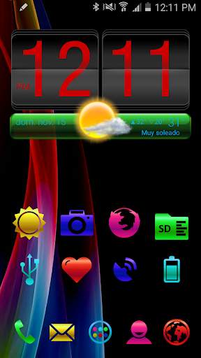 ICON PACK COLORS METAL THEME screenshot 3