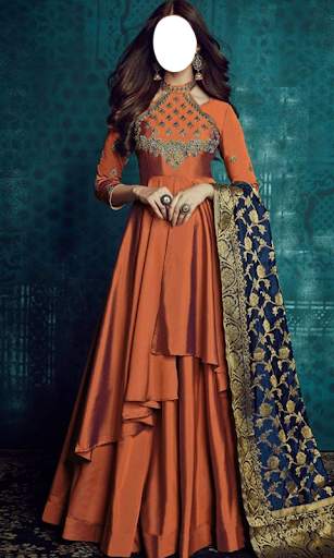 Women Full Frock Photo Suit screenshot 15