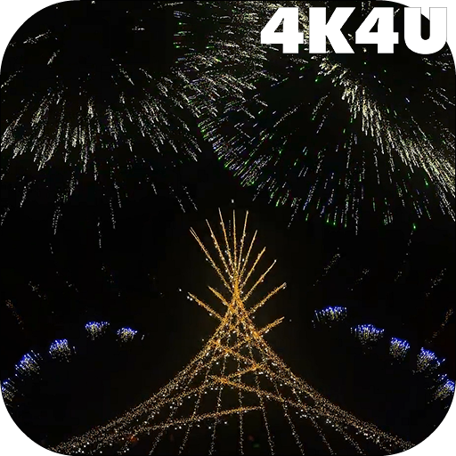 4K Fireworks Video Live Wallpaper icon