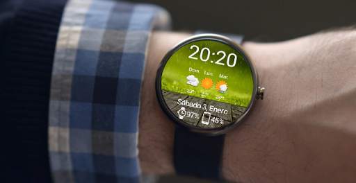 Beautiful Weather Watch Face screenshot 3